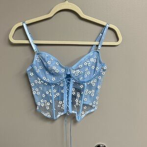 Body Rage corset bra top size L